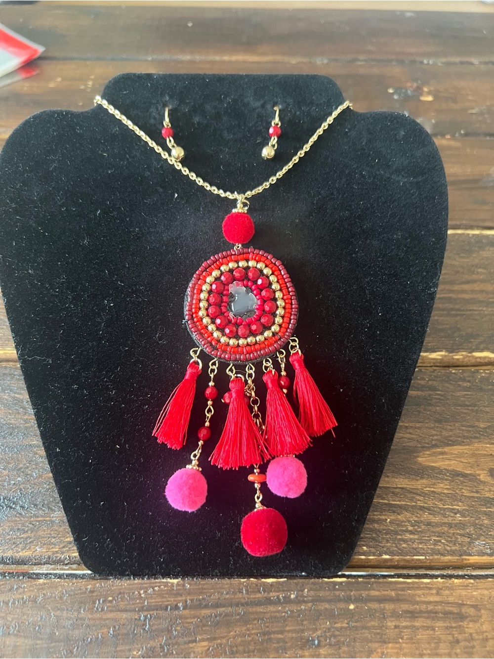 Boho style jewelry set